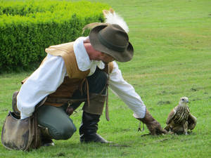 Falcon and his handler 2 by scarach82 Falcon and his handler 2 by scarach82