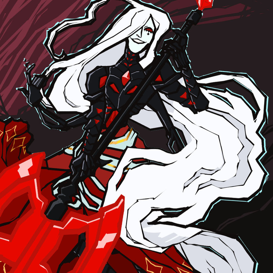 Why is there so much edgy red fanart?
