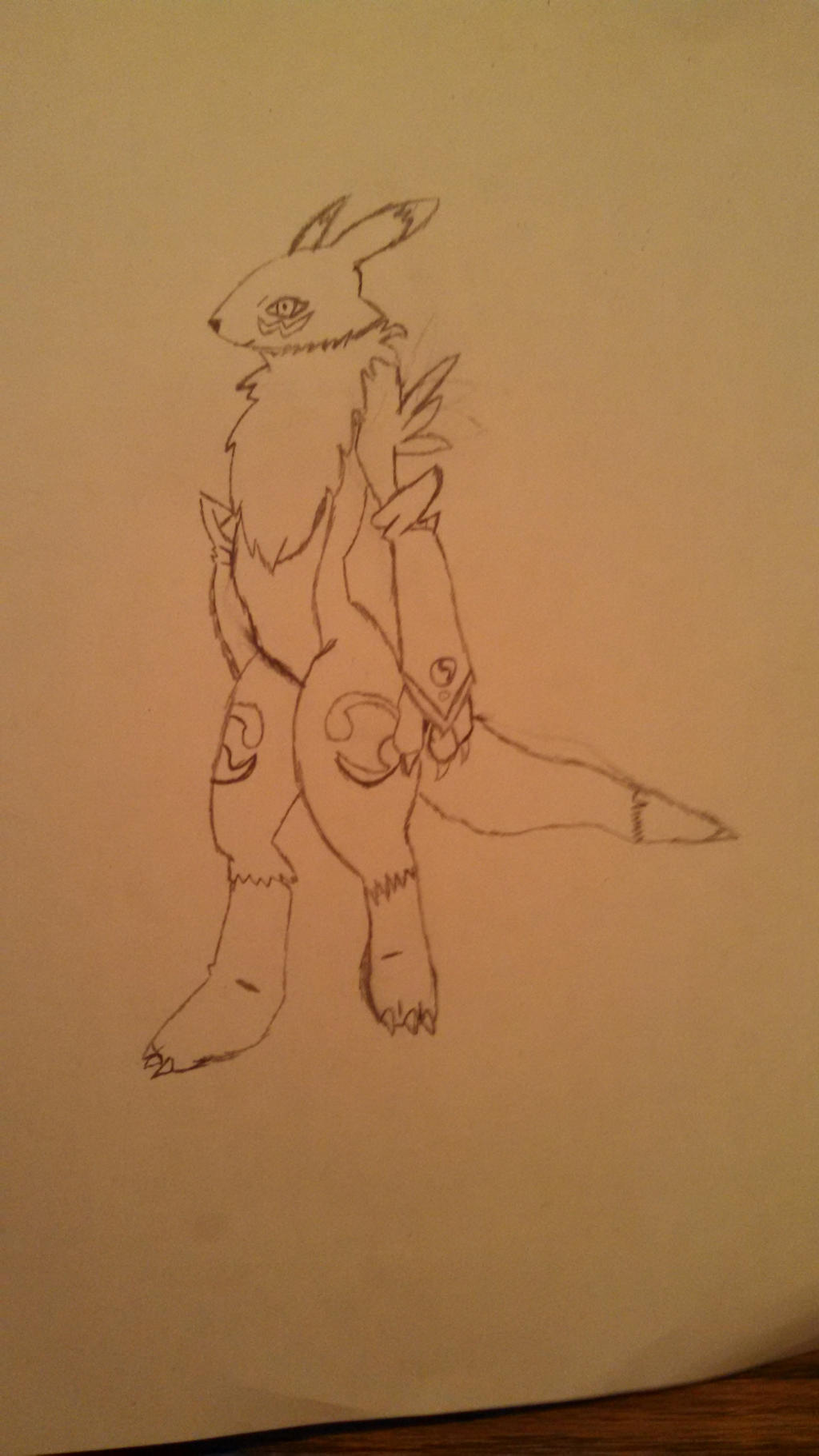 Renamon off of digimon