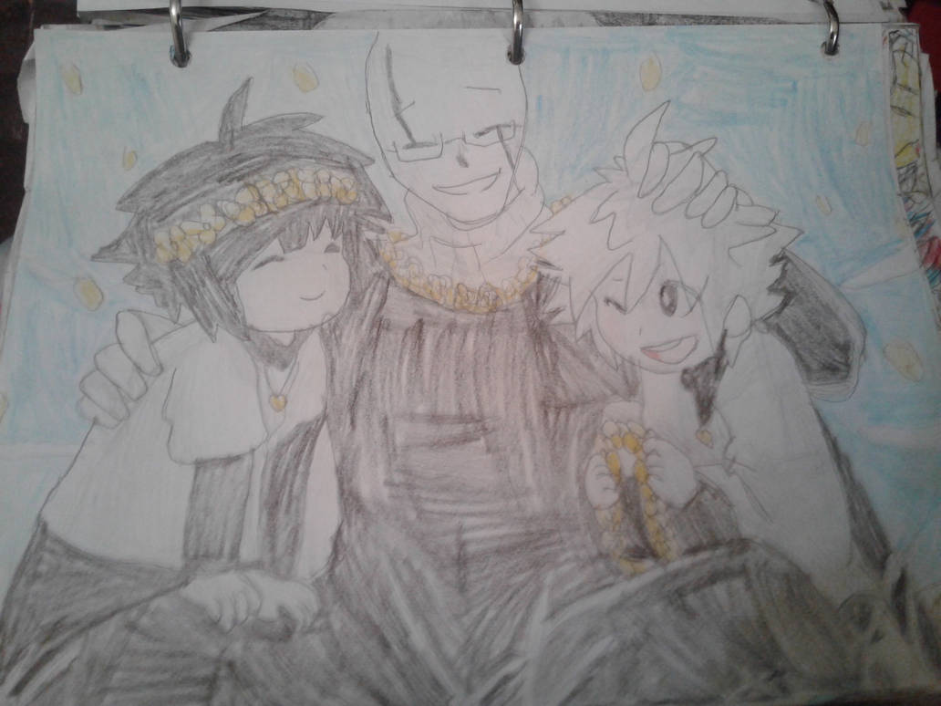 X Gaster, X Frisk and X Chara by Gasterchromar on DeviantArt