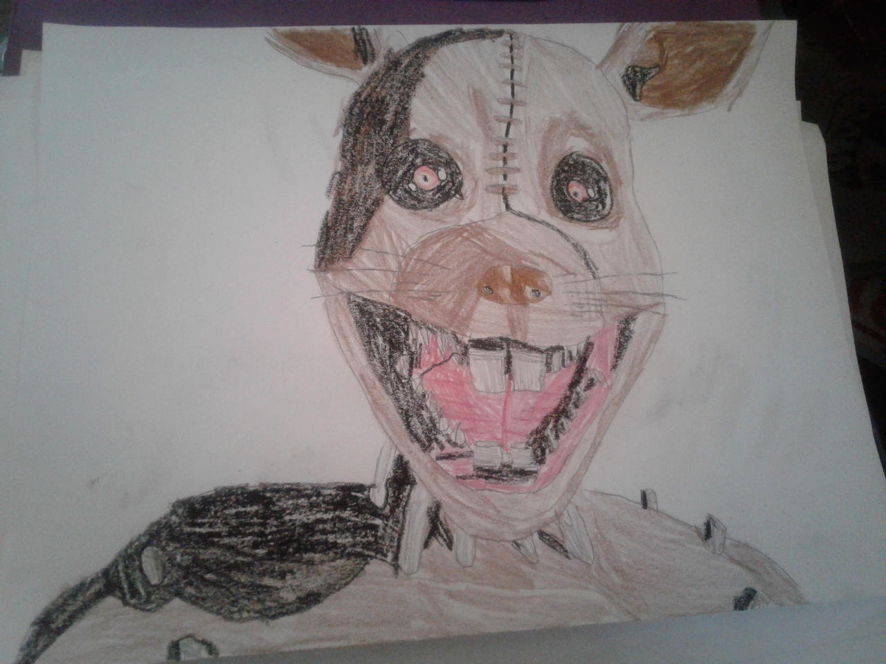 FNaC 3 Monster Rat by Gasterchromar on DeviantArt