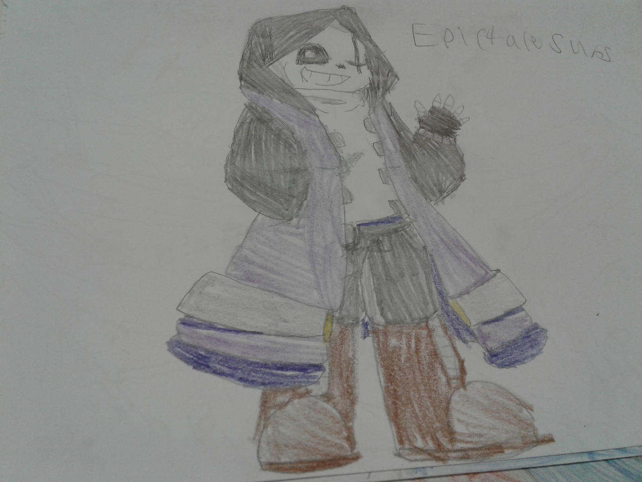 Epic Tale Characters Epictale Sans by Gasterchromar on DeviantArt