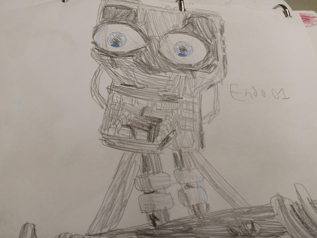 Endo R Drawing FNaF 1 Endo 01 by Gasterchromar on DeviantArt