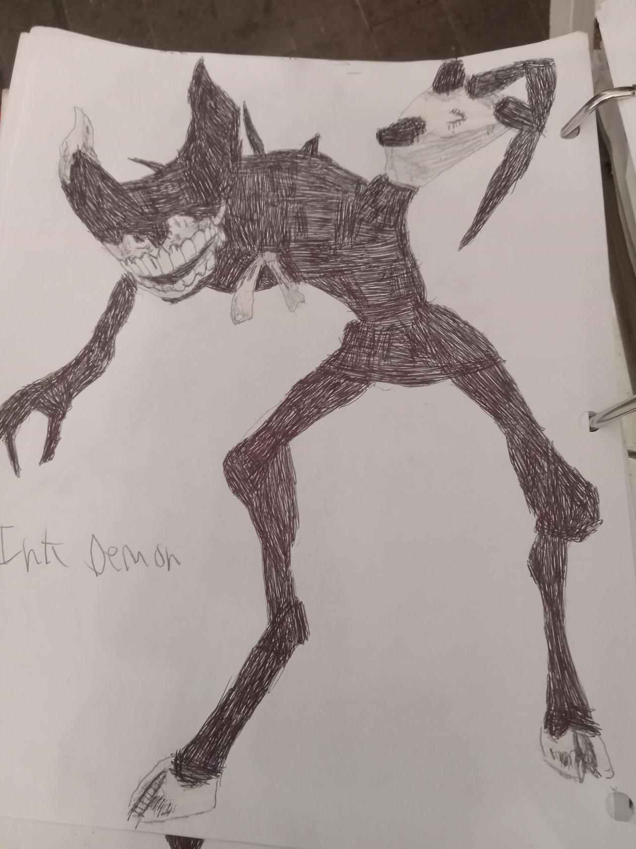 Batdr Ink BATDR Ink Demon by Gasterchromar on DeviantArt