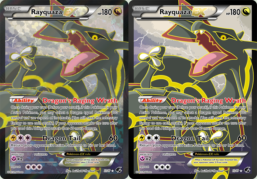 Shadow Lugia and Shiny Rayquaza GX Tag Team by RBxCards on DeviantArt