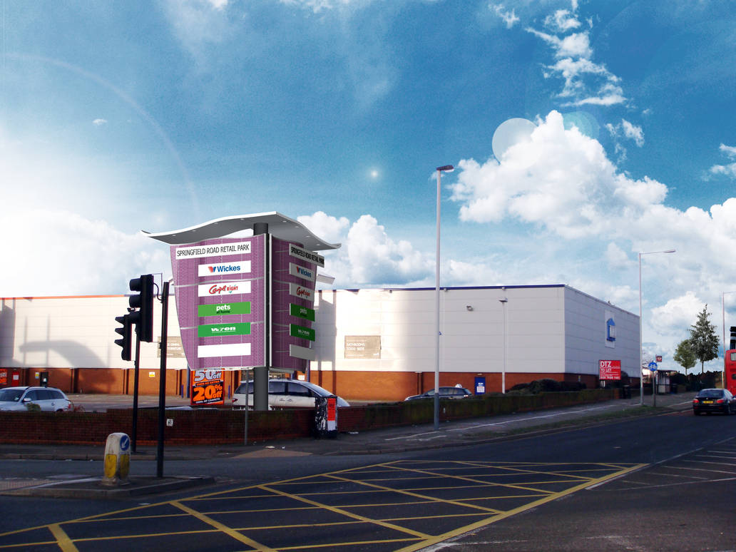 Springfield Road Retail Park by EdwardHeadley on DeviantArt