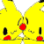 Pikachus nuzzles cheeks