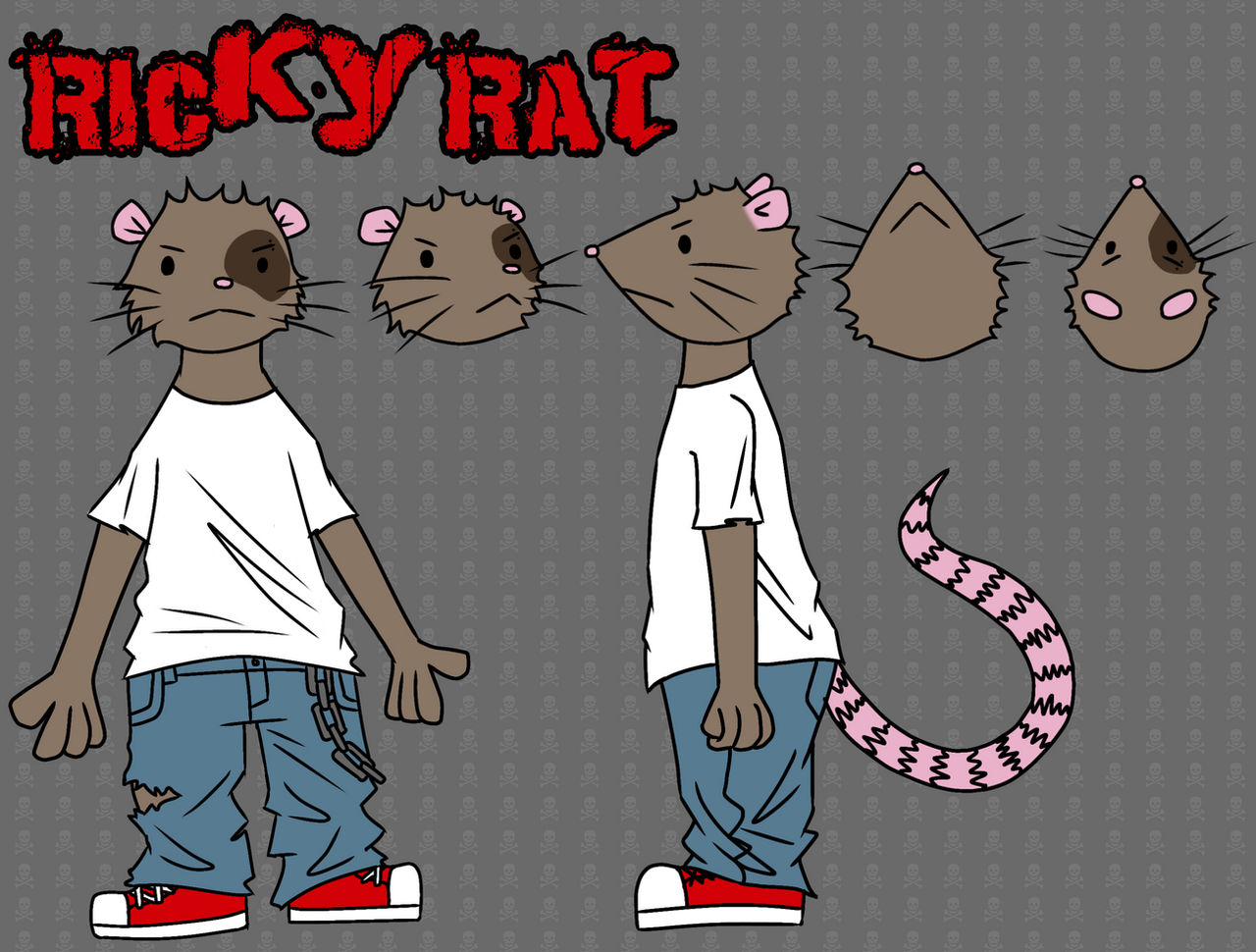 Simpons Ricky The Rat Ricky rat by roadkill-keith on DeviantArt