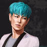 mint hair T.O.P