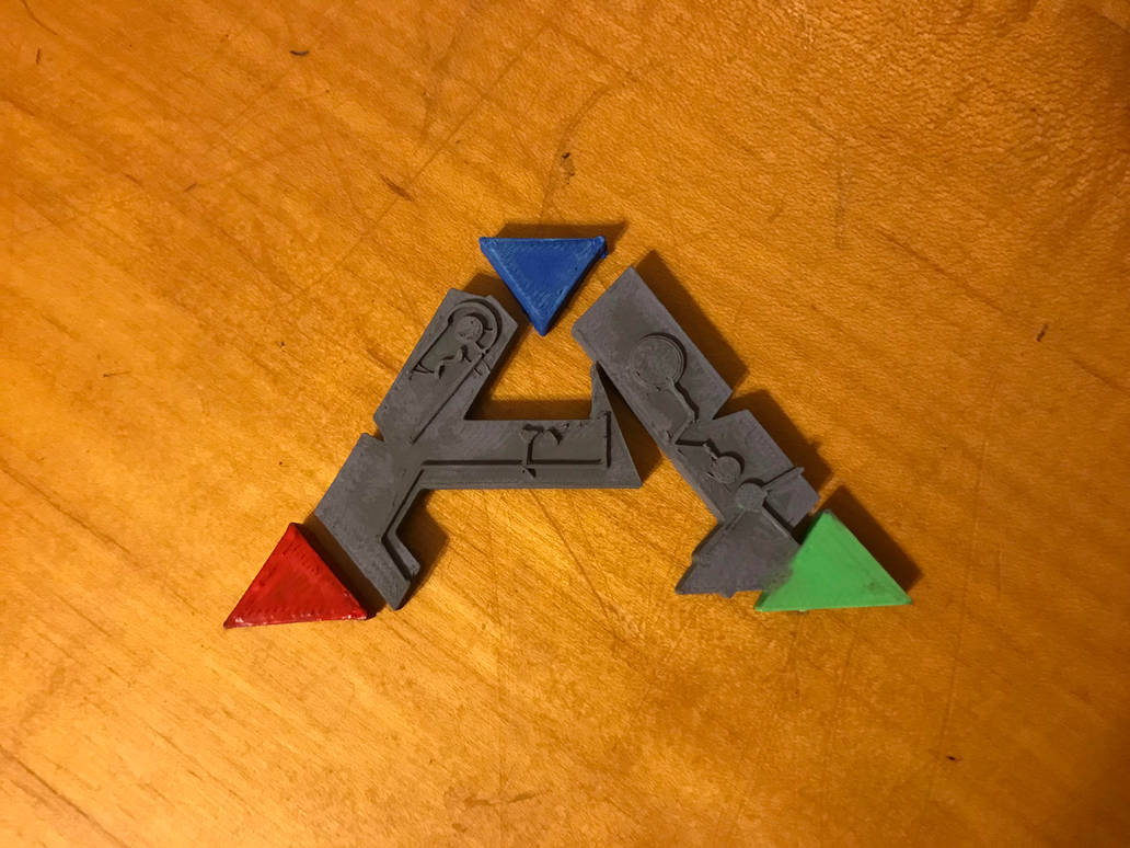 3d Printed ARK Emblem by BumpySlays22 on DeviantArt