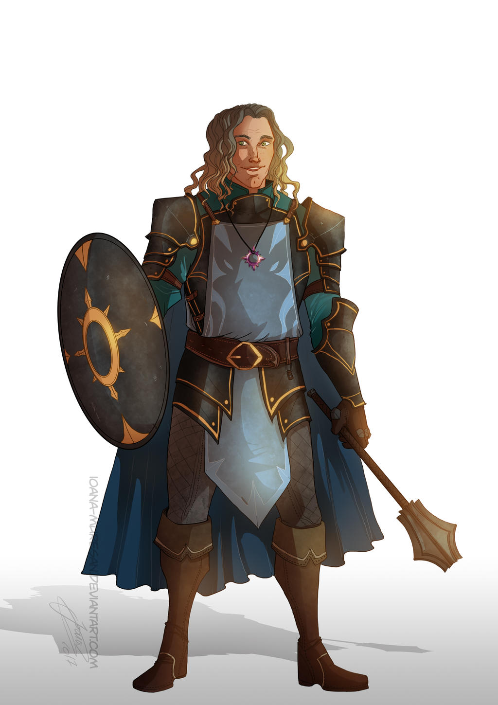 Commission - Cleric by Ioana-Muresan on DeviantArt