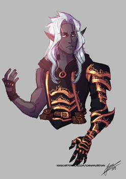 Drow warlock