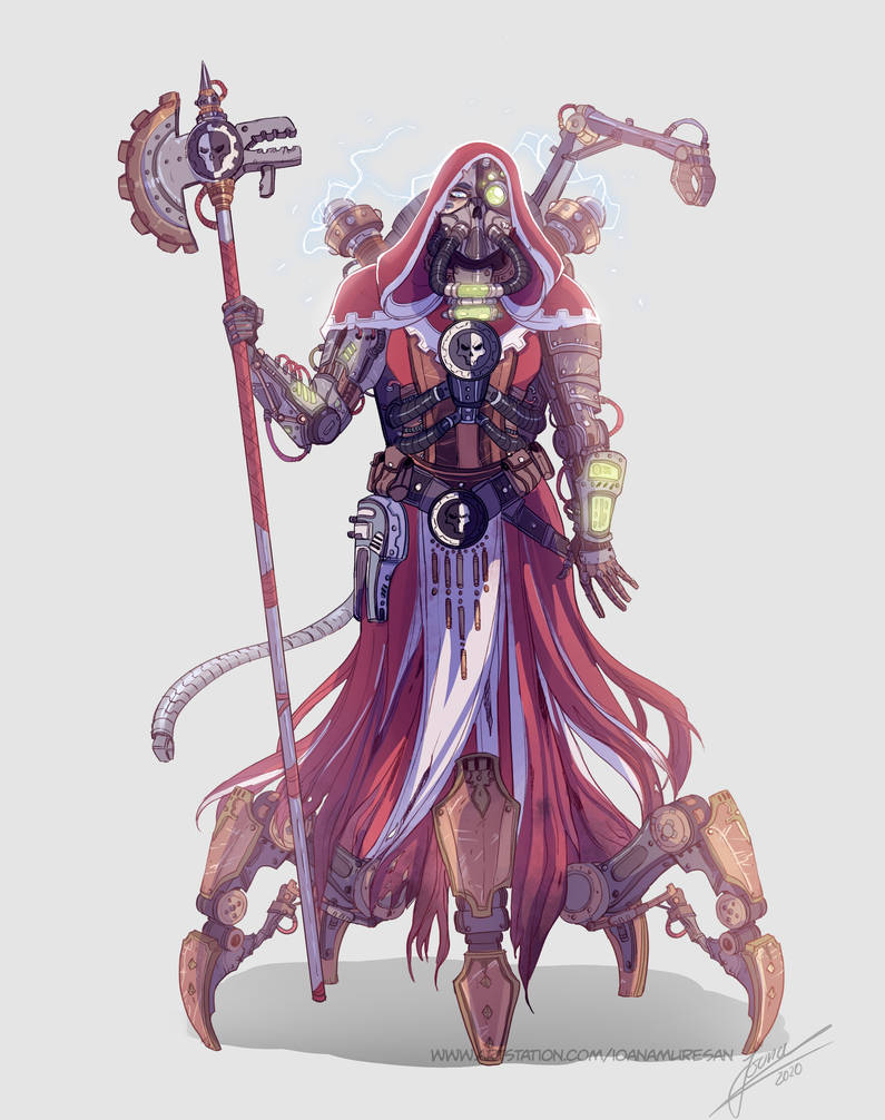 Commissions Tech priest by Ioana-Muresan on DeviantArt