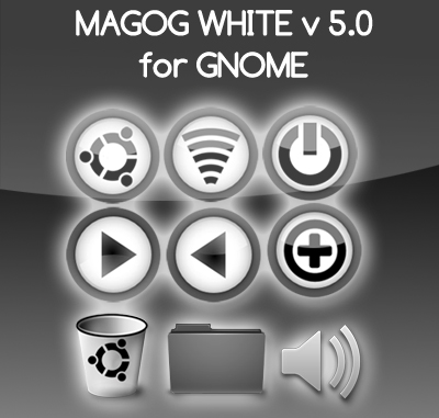 ICON for GNOME: MAGOG WHITE