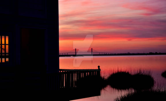 Sunset on Jekyll Island