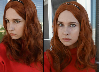 Amy Pond make-up test