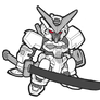 SD Gundam - Astray (white frame)