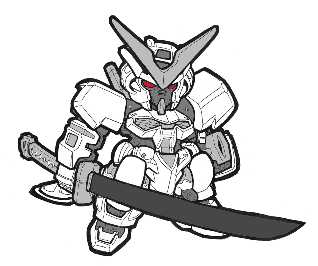 SD Gundam - Astray (white frame)