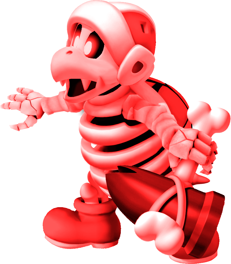 Fire Dry Bone Bro (New Version) by ThomasTheCTAMaster on DeviantArt