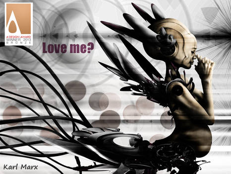 Love me? Graphic Design by Tomokazu Furudate