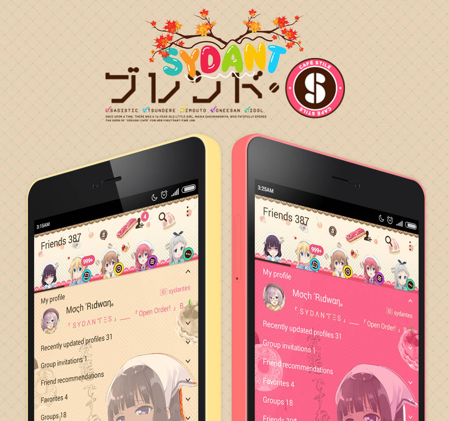 LINE Theme Blend-S by shikitemeikato on DeviantArt