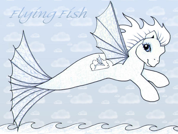 Deviantart Mlp Fish MLP- Flying Fish by chollapony on DeviantArt
