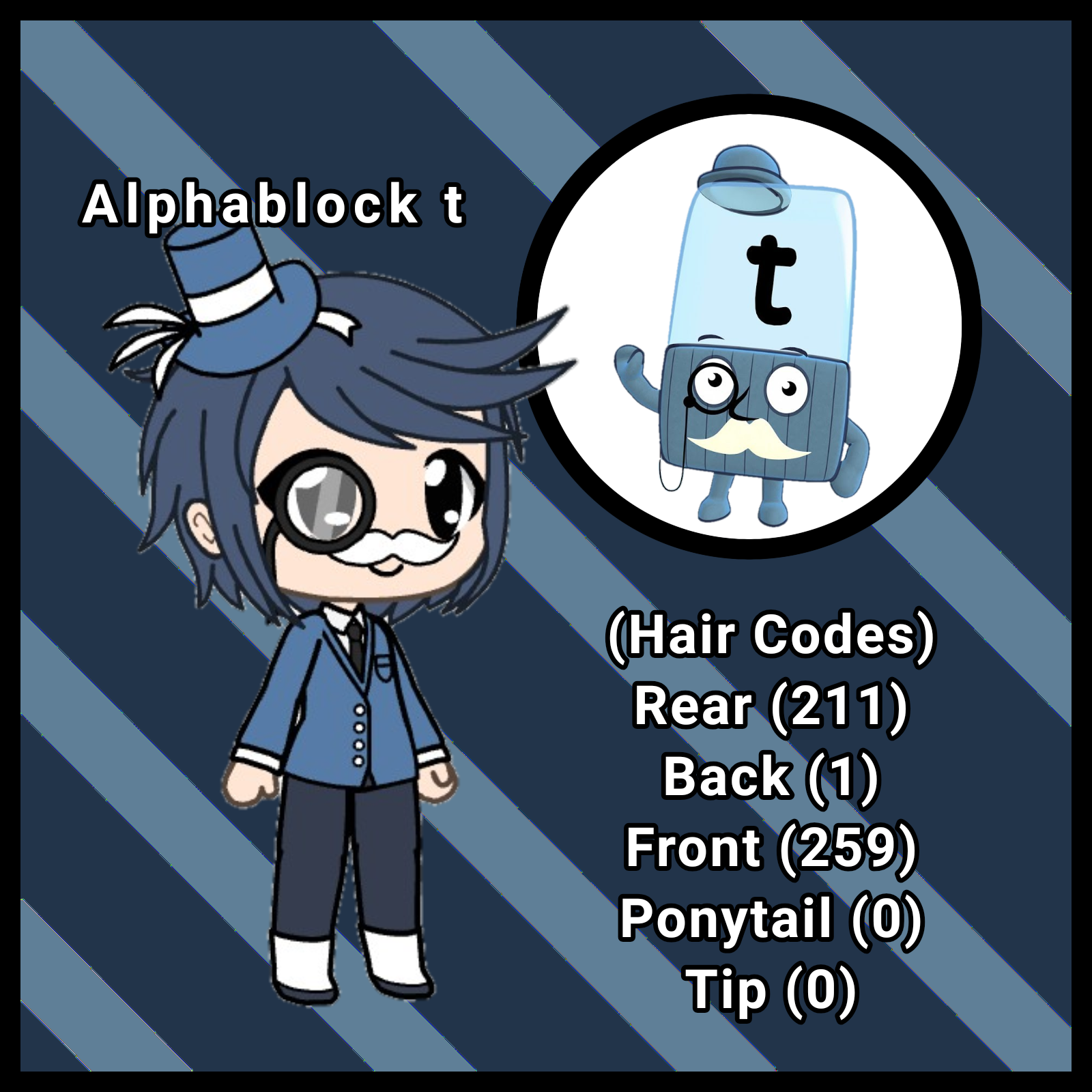 Alphablock T In Gacha Life By Squarelife On Deviantart