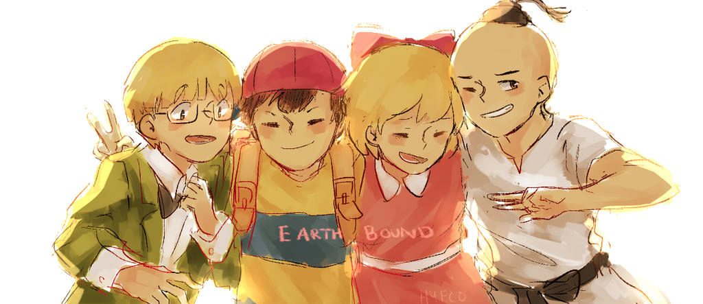 Earthbound Deviantart EarthBound by HeyFresco on DeviantArt