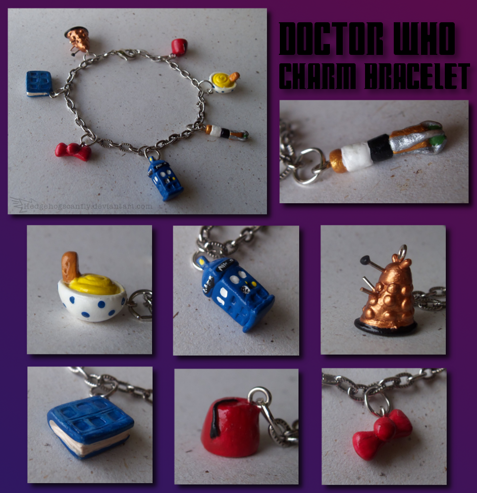 11th Doctor charm bracelet