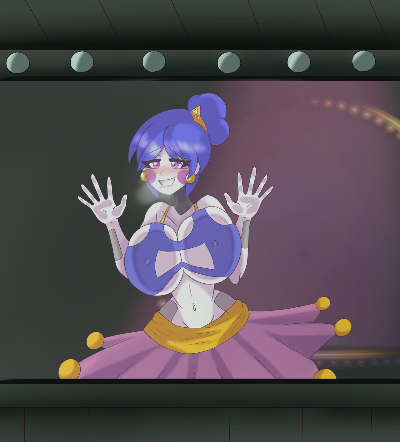 Fnia Ballora Acechando 2 by Fnia888 on DeviantArt