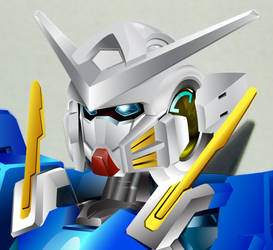 vector gundam head