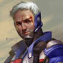 Soldier 76 JoJo Pose by artbyberny on DeviantArt