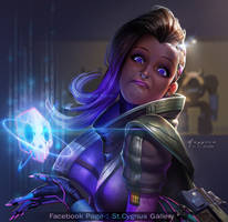 Fan Art : Sombra Overwatch