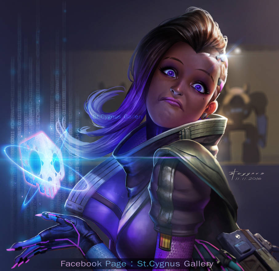 Fan Art Sombra Overwatch By StCygnus On DeviantArt fan-art-sombra-overwatch-by-stcygnus-on-deviantart