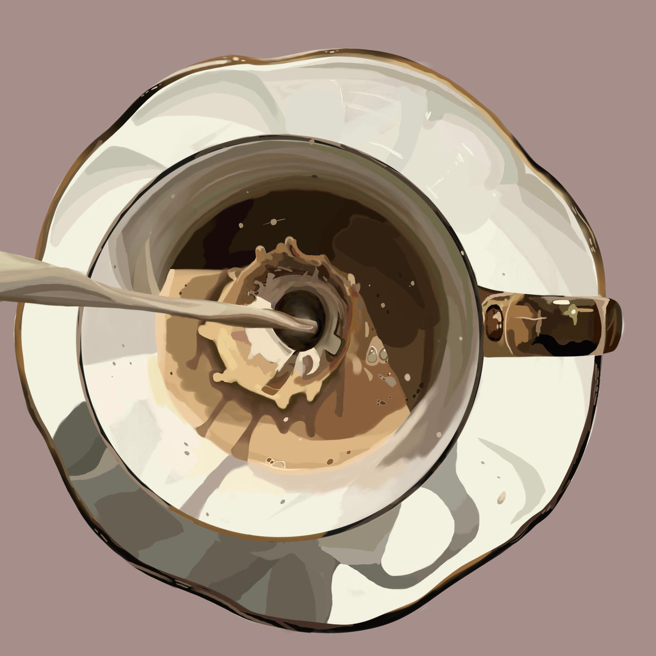 Deviantart Coffee coffee study by miroiiart on DeviantArt