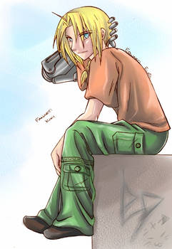 Edward Elric-colored- FMA