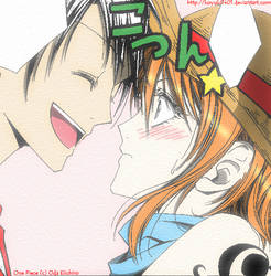 Luffy x Nami