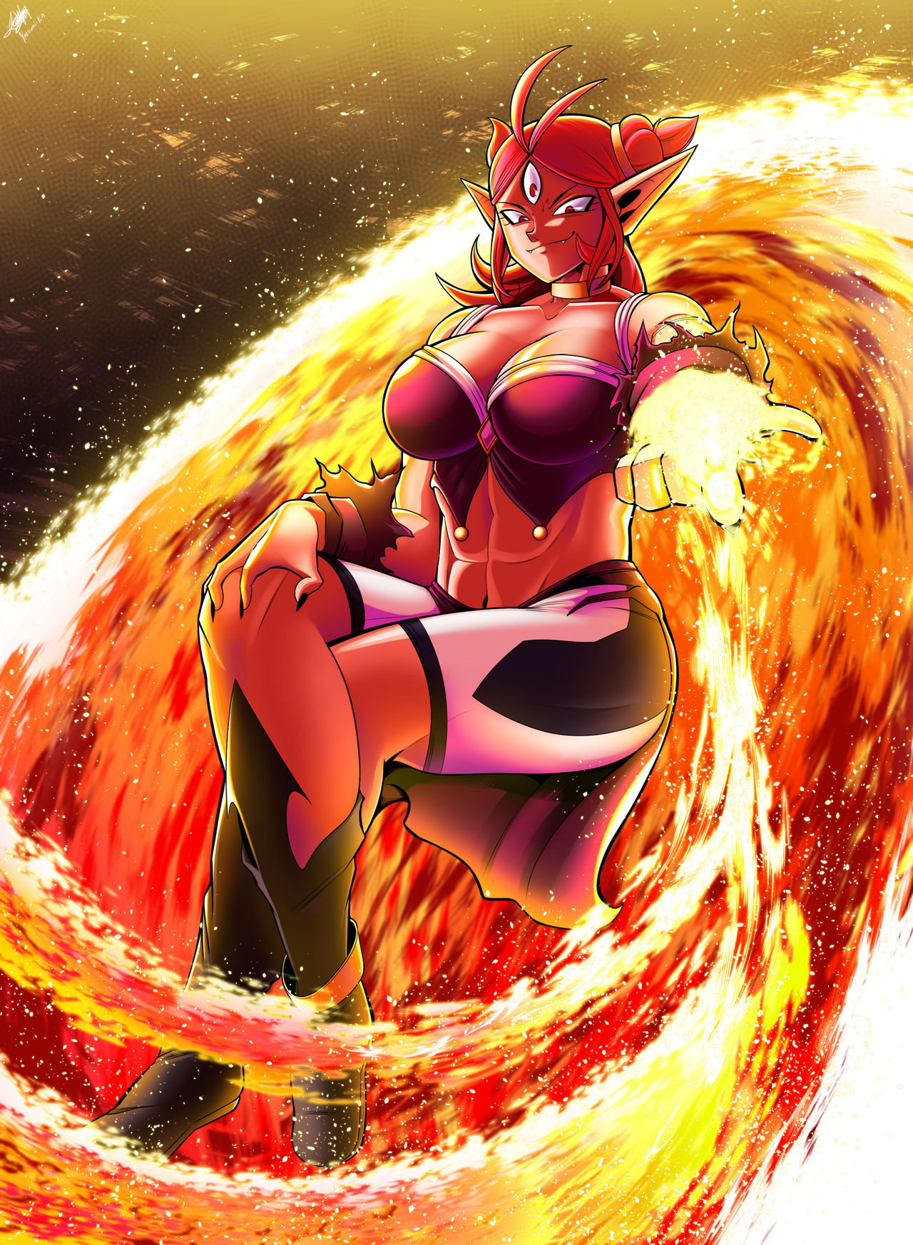 Burning Ifrit