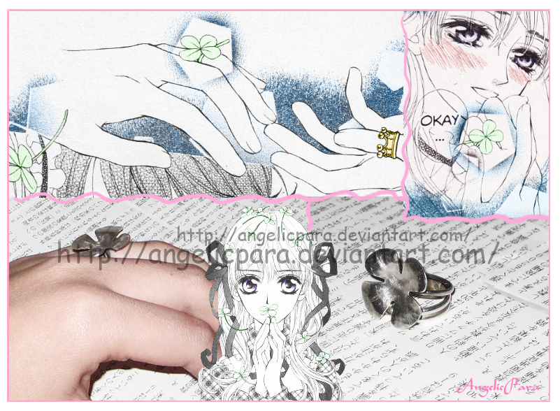 Airi's Engagment Clover Ring