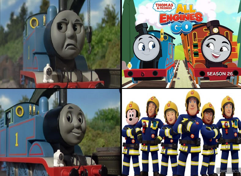 Thomas Prefers Fireman Sam Over All Engines Go by TheLothianBusesHub on ...