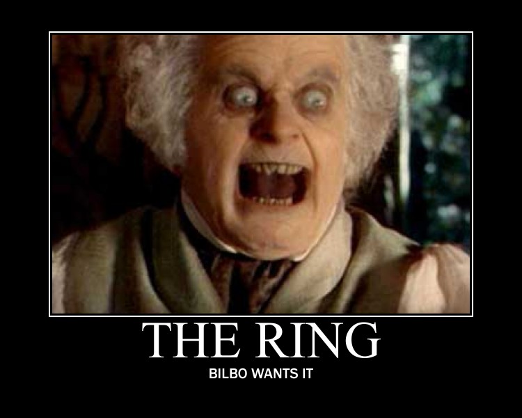 Bilbo scary face Memes - Imgflip