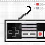 Classic Nintendo Controller Cross-Stitch Pattern