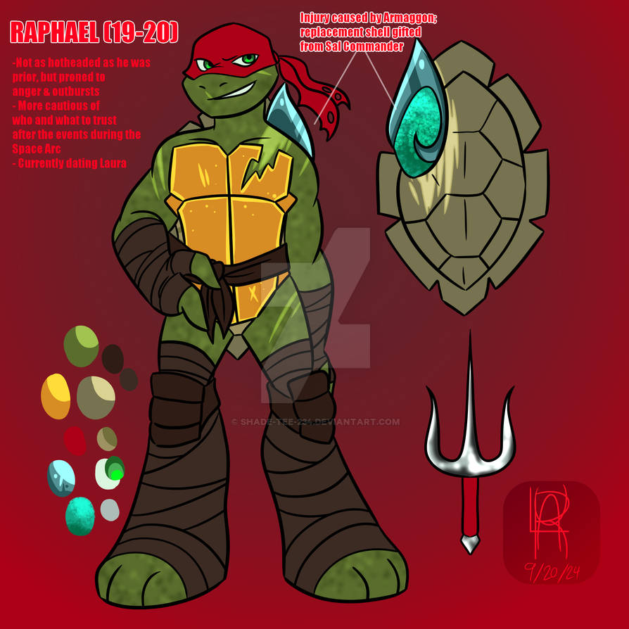 TMNT|Raph 19-20 reference by Shade-Tee-234 on DeviantArt