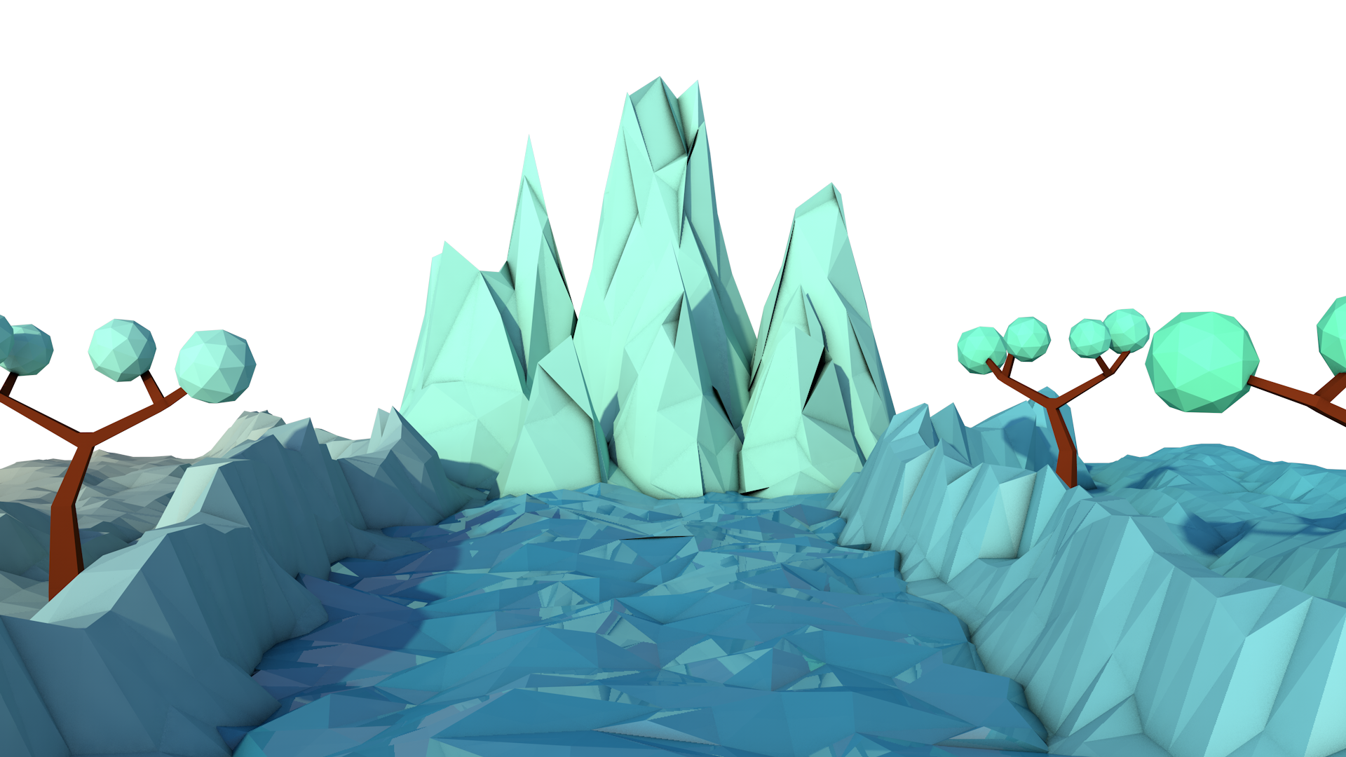 Low Poly Map by Quixly on DeviantArt