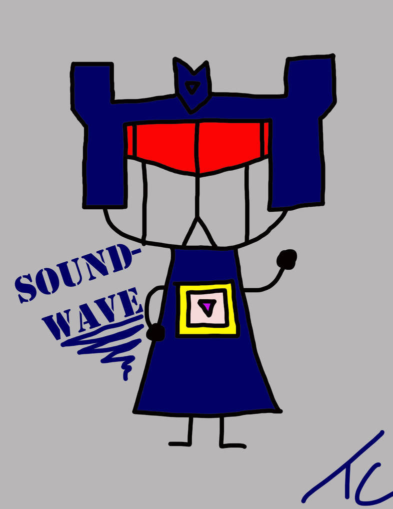 Little Formers Soundwave by Transformerchick on DeviantArt