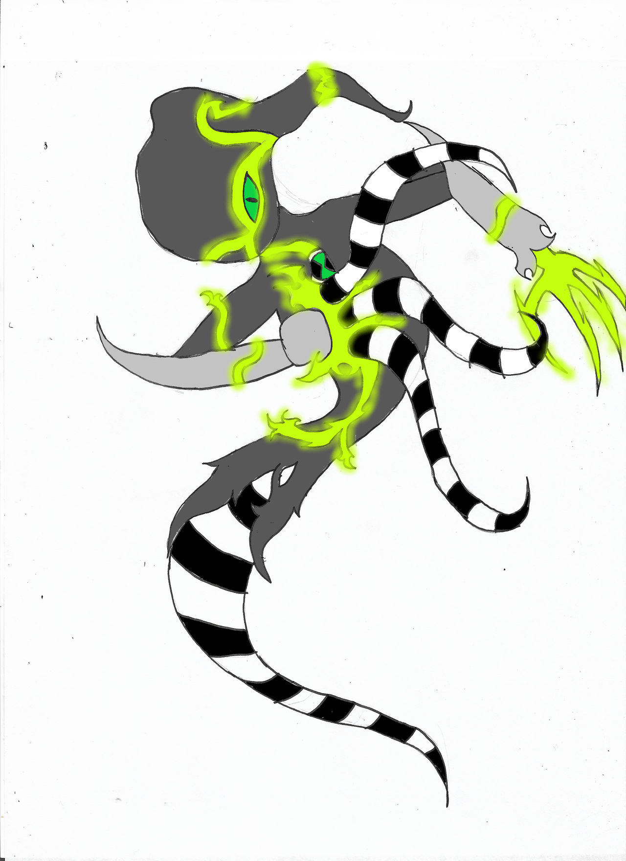 Ecto-Enhanced Ghostfreak by RisingGear on DeviantArt