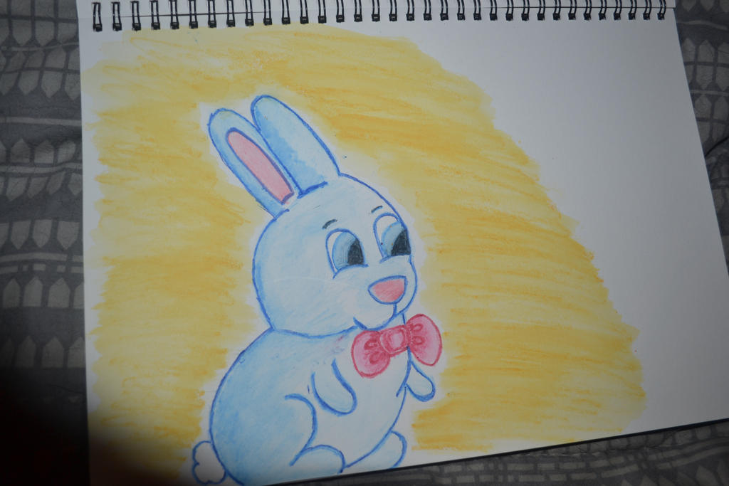 Blue Rabbit Deviantart blue bunny by Midnightkittehn92 on DeviantArt