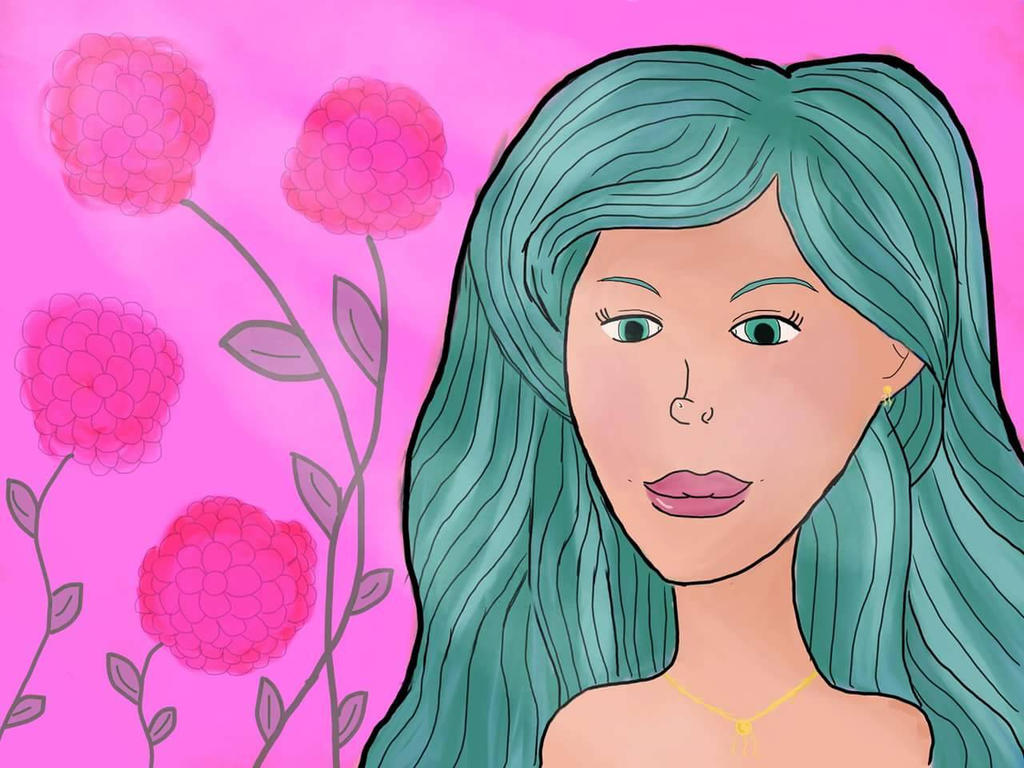 Digital girl by Midnightkittehn92 on DeviantArt