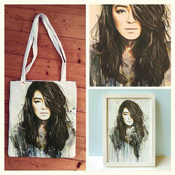 Kahi Art print and Tote bag