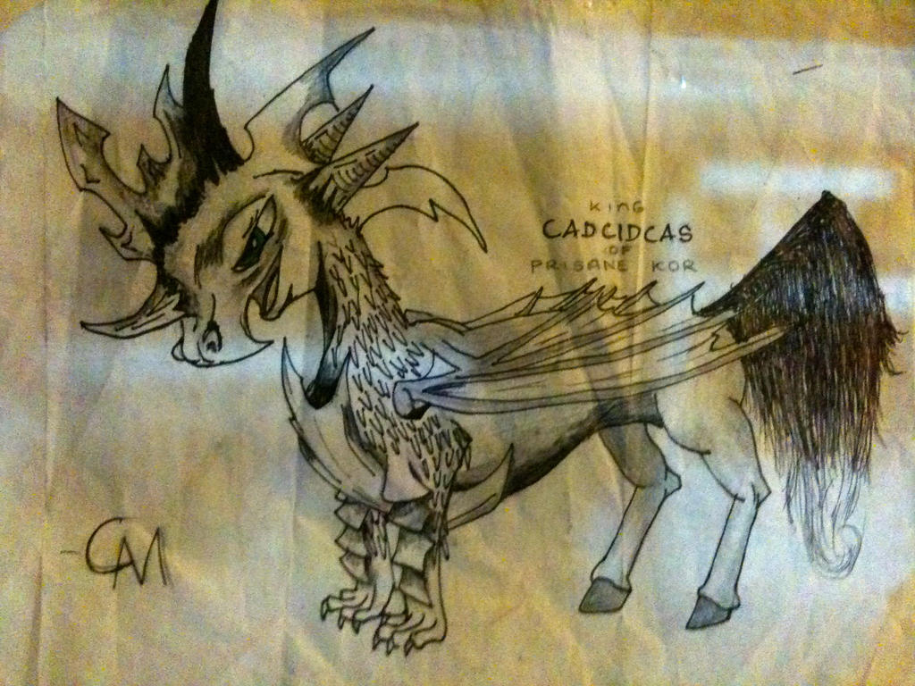 King Cadcidcas the Rhigogryph by Labyrinth-Knights on DeviantArt